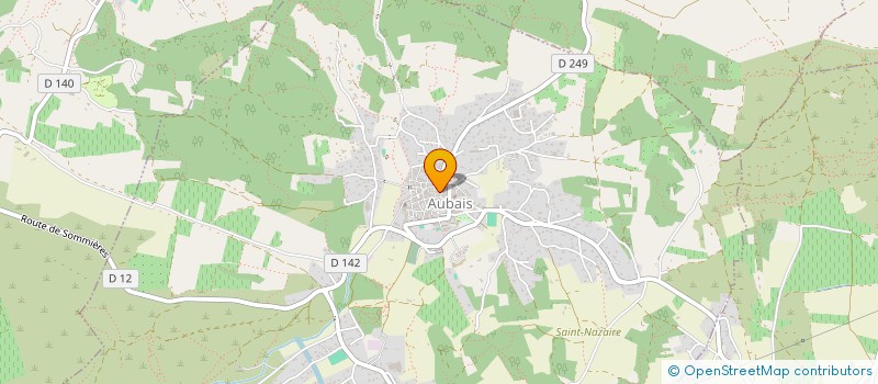 localisation de l'entreprise MONSIEUR JEREMY COURDOUAN  AUBAIS