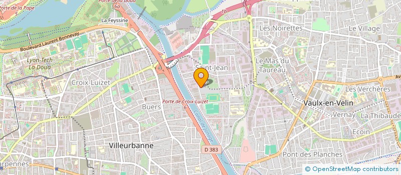 localisation de l'entreprise MONSIEUR JEREMY COURTOT  VILLEURBANNE