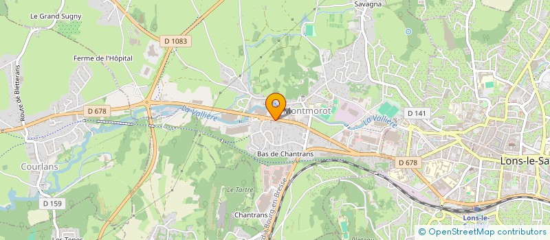 localisation de l'entreprise MONSIEUR JEREMY COURVILLE à MONTMOROT