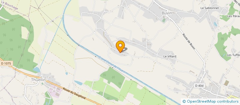 localisation de l'entreprise MONSIEUR JEREMY COUTHON  LES AVENIERES VEYRINS-THUELLIN