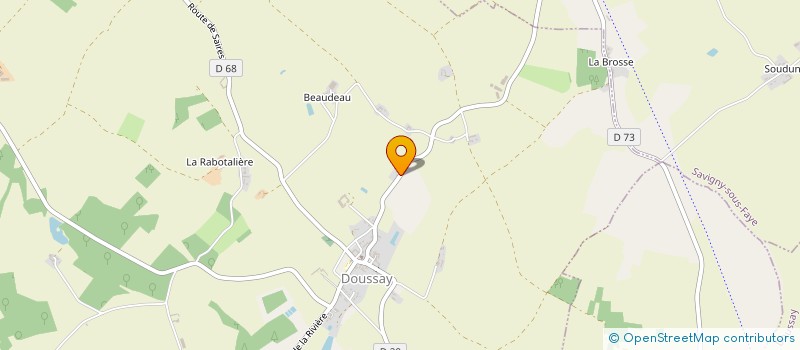 localisation de l'entreprise MONSIEUR JEREMY COUTON  DOUSSAY