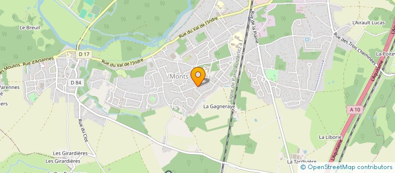 localisation de l'entreprise MONSIEUR JEREMY COUVREUX  BORDEAUX