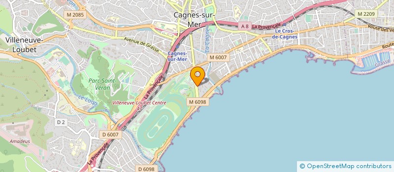localisation de l'entreprise MONSIEUR JEREMY CUELLAR à CAGNES-SUR-MER