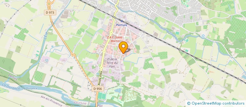 localisation de l'entreprise MONSIEUR JEREMY CUISINIER  PERTUIS