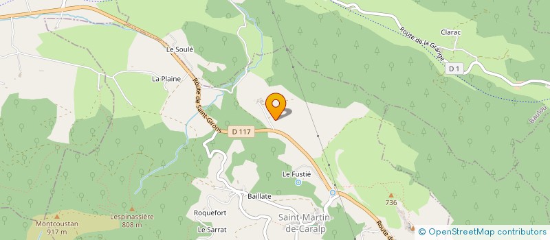 localisation de l'entreprise MONSIEUR JEREMY CUMINETTI  SAINT-MARTIN-DE-CARALP