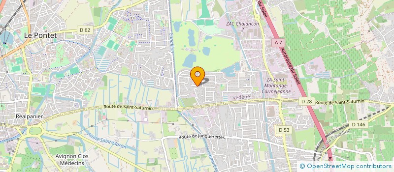 localisation de l'entreprise MONSIEUR JEREMY D'OLIVEIRA  VEDENE