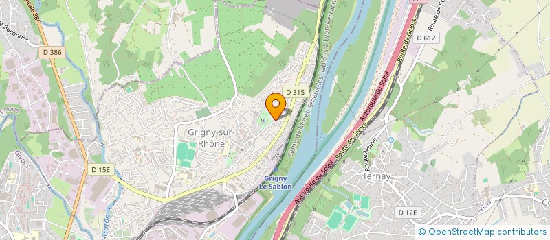 localisation de l'entreprise MONSIEUR JEREMY DA CRUZ  GRIGNY