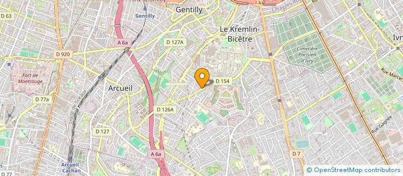 localisation de l'entreprise MONSIEUR JEREMY DA SILVA  LE KREMLIN-BICETRE