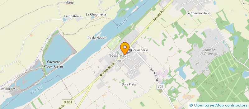 localisation de l'entreprise MONSIEUR JEREMY DAIRAIN à SAINT-LAURENT-NOUAN
