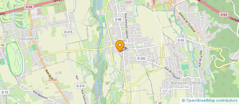 localisation de l'entreprise MONSIEUR JEREMY DAMESTOY  SOUES