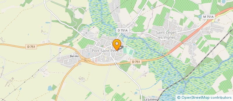 localisation de l'entreprise MONSIEUR JEREMY DANIEL  PORT-SAINT-PERE