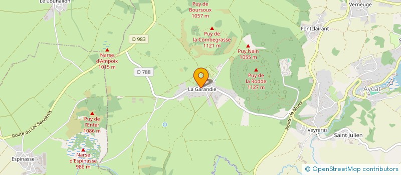 localisation de l'entreprise MONSIEUR JEREMY DANIEL  AYDAT