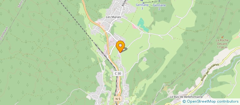 localisation de l'entreprise MONSIEUR JEREMY DARRAS  MORBIER