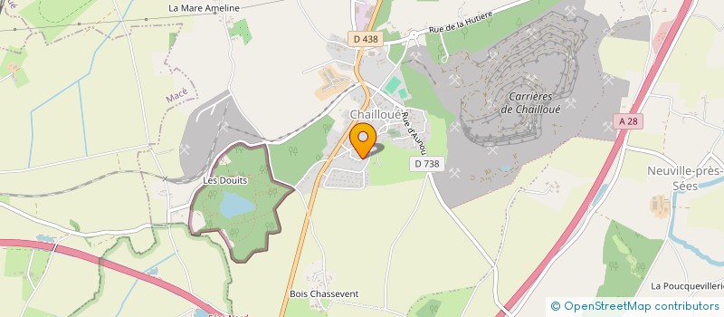 localisation de l'entreprise MONSIEUR JEREMY DASSONVILLE à CHAILLOUE