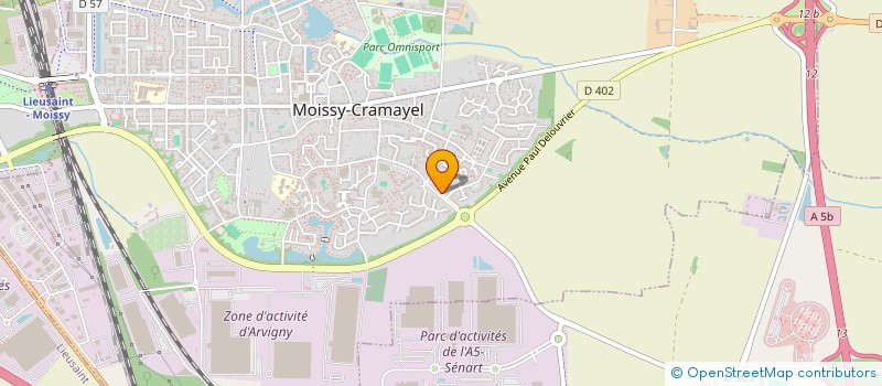 localisation de l'entreprise MONSIEUR JEREMY DAULEAC à MOISSY-CRAMAYEL