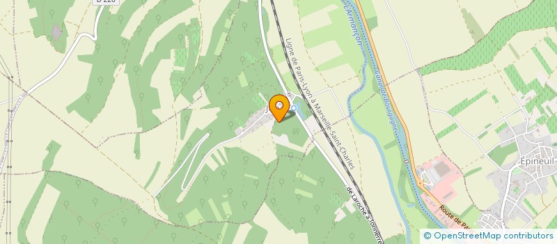 localisation de l'entreprise MONSIEUR JEREMY DAVID  TRONCHOY