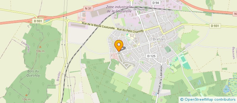 localisation de l'entreprise MONSIEUR JEREMY DAVID  BRESLES