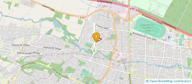 localisation de l'entreprise MONSIEUR JEREMY DE ALMEIDA  LONS