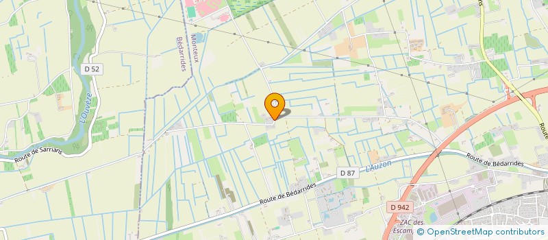 localisation de l'entreprise MONSIEUR JEREMY DE BENEDETTI  MONTEUX