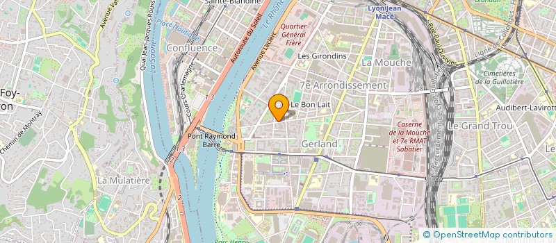 localisation de l'entreprise MONSIEUR JEREMY DE BRITO SOARES  LYON