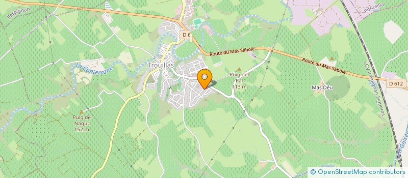 localisation de l'entreprise MONSIEUR JEREMY DE MATOS  TROUILLAS