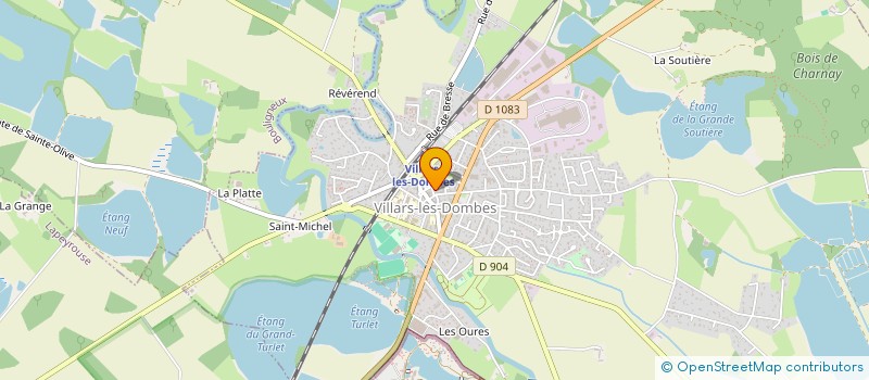 localisation de l'entreprise MONSIEUR JEREMY DE SAINT JEAN  VILLARS-LES-DOMBES