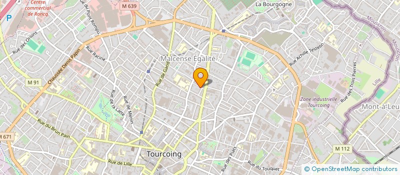 localisation de l'entreprise MONSIEUR JEREMY DEBAISIEUX à TOURCOING