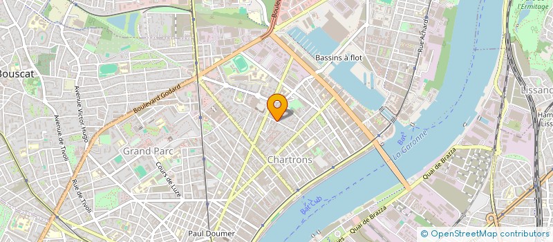 localisation de l'entreprise MONSIEUR JEREMY DEBOCK  BORDEAUX