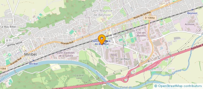 localisation de l'entreprise MONSIEUR JEREMY DECREUSE  DOMPIERRE-LES-ORMES