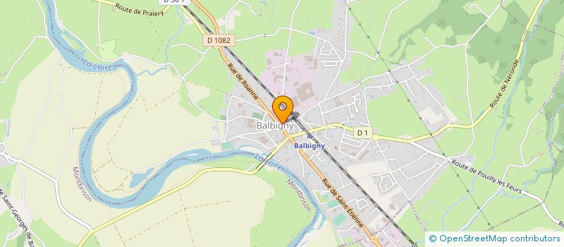 localisation de l'entreprise MONSIEUR JEREMY DEFFOND  BALBIGNY