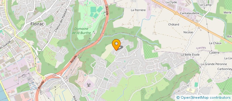 localisation de l'entreprise MONSIEUR JEREMY DEFORGE  FARGUES-SAINT-HILAIRE