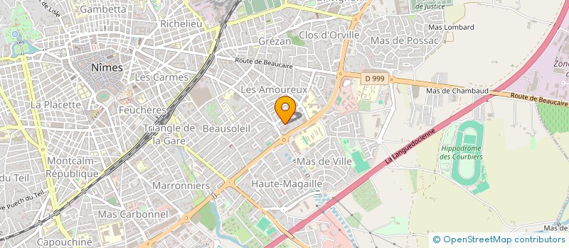 localisation de l'entreprise MONSIEUR JEREMY DEGAND  NIMES