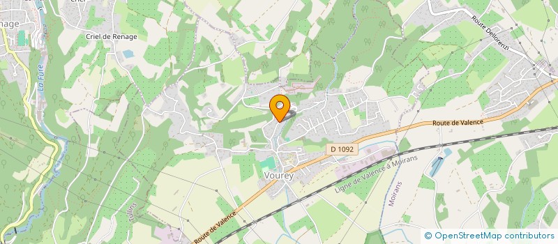 localisation de l'entreprise MONSIEUR JEREMY DEGLAINE  VOUREY