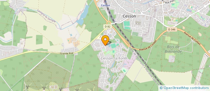 localisation de l'entreprise MONSIEUR JEREMY DEJARDIN  CESSON