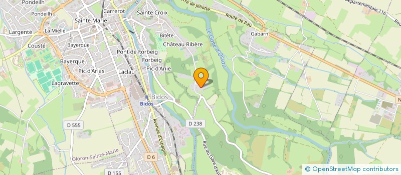 localisation de l'entreprise MONSIEUR JEREMY DELABARRE  AREN