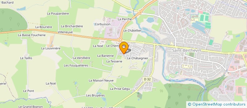 localisation de l'entreprise MONSIEUR JEREMY DELAHAIE à SAINT-BERTHEVIN