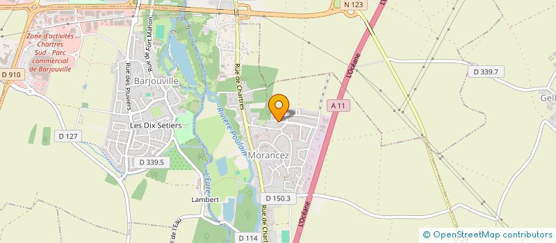 localisation de l'entreprise MONSIEUR JEREMY DELAPERRIERE à FONTENAY-SUR-EURE