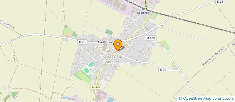 localisation de l'entreprise MONSIEUR JEREMY DELAPIERRE  ROSIERES-EN-SANTERRE