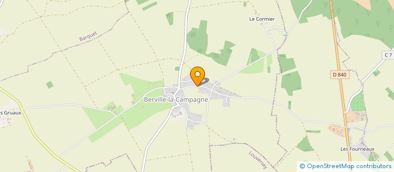 localisation de l'entreprise MONSIEUR JEREMY DELCOURT  BERVILLE-LA-CAMPAGNE