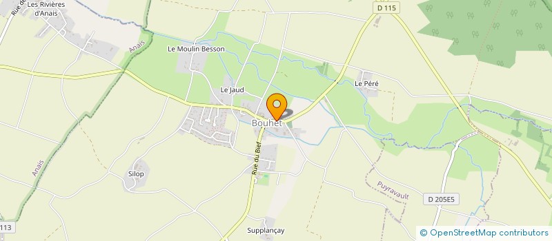 localisation de l'entreprise MONSIEUR JEREMY DELCULEE  BOUHET