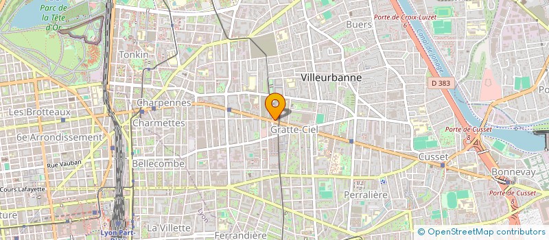 localisation de l'entreprise MONSIEUR JEREMY DELGADO Y RIVERA  VILLEURBANNE