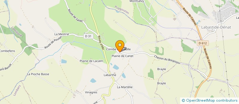 localisation de l'entreprise MONSIEUR JEREMY DELMAS à FAUCH
