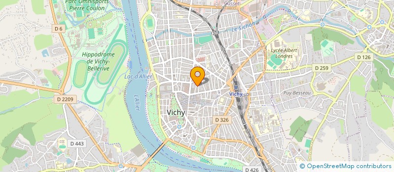 localisation de l'entreprise MONSIEUR JEREMY DELORT à VICHY
