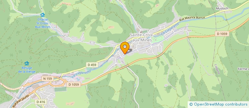 localisation de l'entreprise MONSIEUR JEREMY DELOUP  SAINTE-CROIX-AUX-MINES