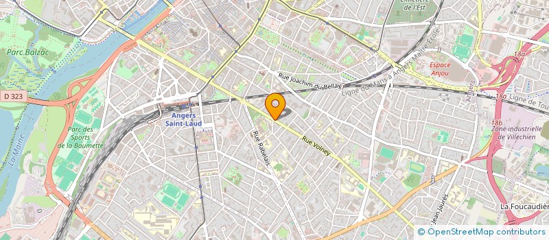 localisation de l'entreprise MONSIEUR JEREMY DENIMAL  ANGERS