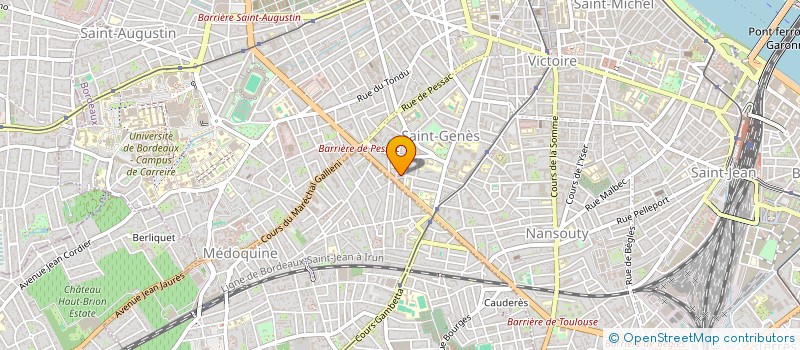 localisation de l'entreprise MONSIEUR JEREMY DENON  BORDEAUX