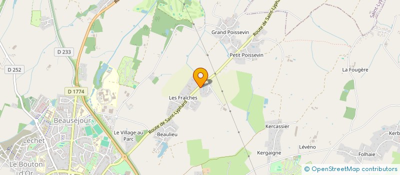 localisation de l'entreprise MONSIEUR JEREMY DEPLAGNE à GUERANDE