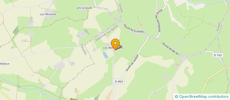 localisation de l'entreprise MONSIEUR JEREMY DEREURE à VARENNES-SUR-TECHE