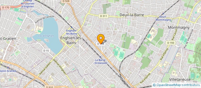 localisation de l'entreprise MONSIEUR JEREMY DERRIEN à DEUIL-LA-BARRE