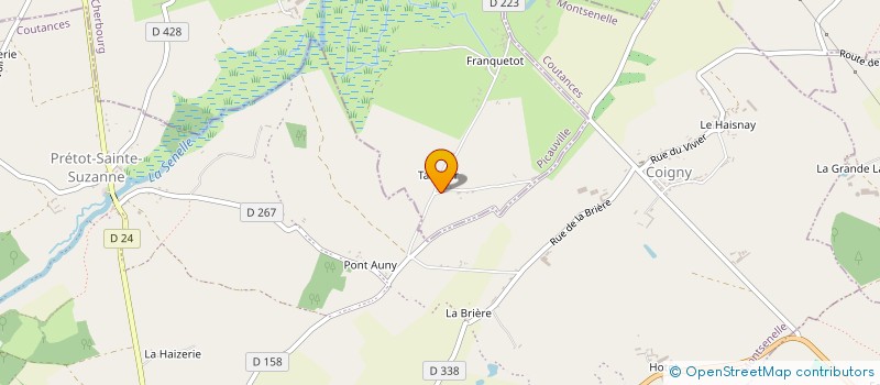 localisation de l'entreprise MONSIEUR JEREMY DESPLAINS  PICAUVILLE